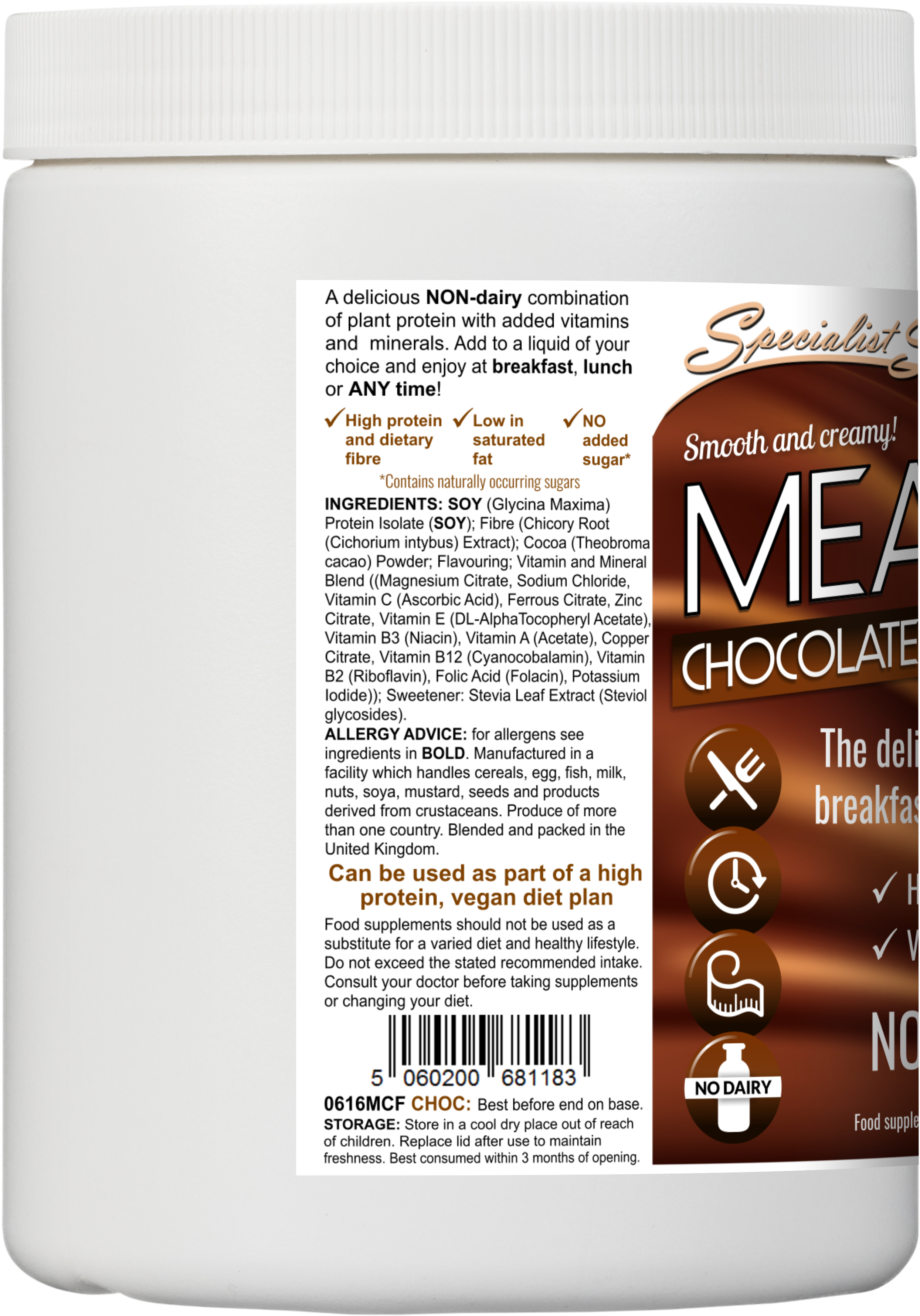 MEALtime (Chocolate) - left side