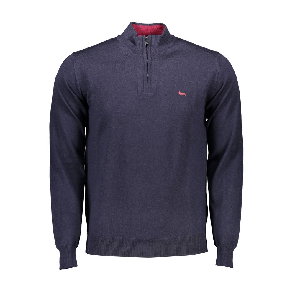Harmont & Blaine Blue Wool Men Sweater