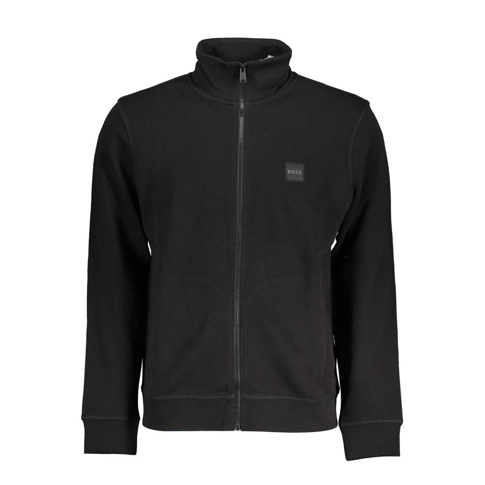 Hugo Boss Black Cotton Sweater