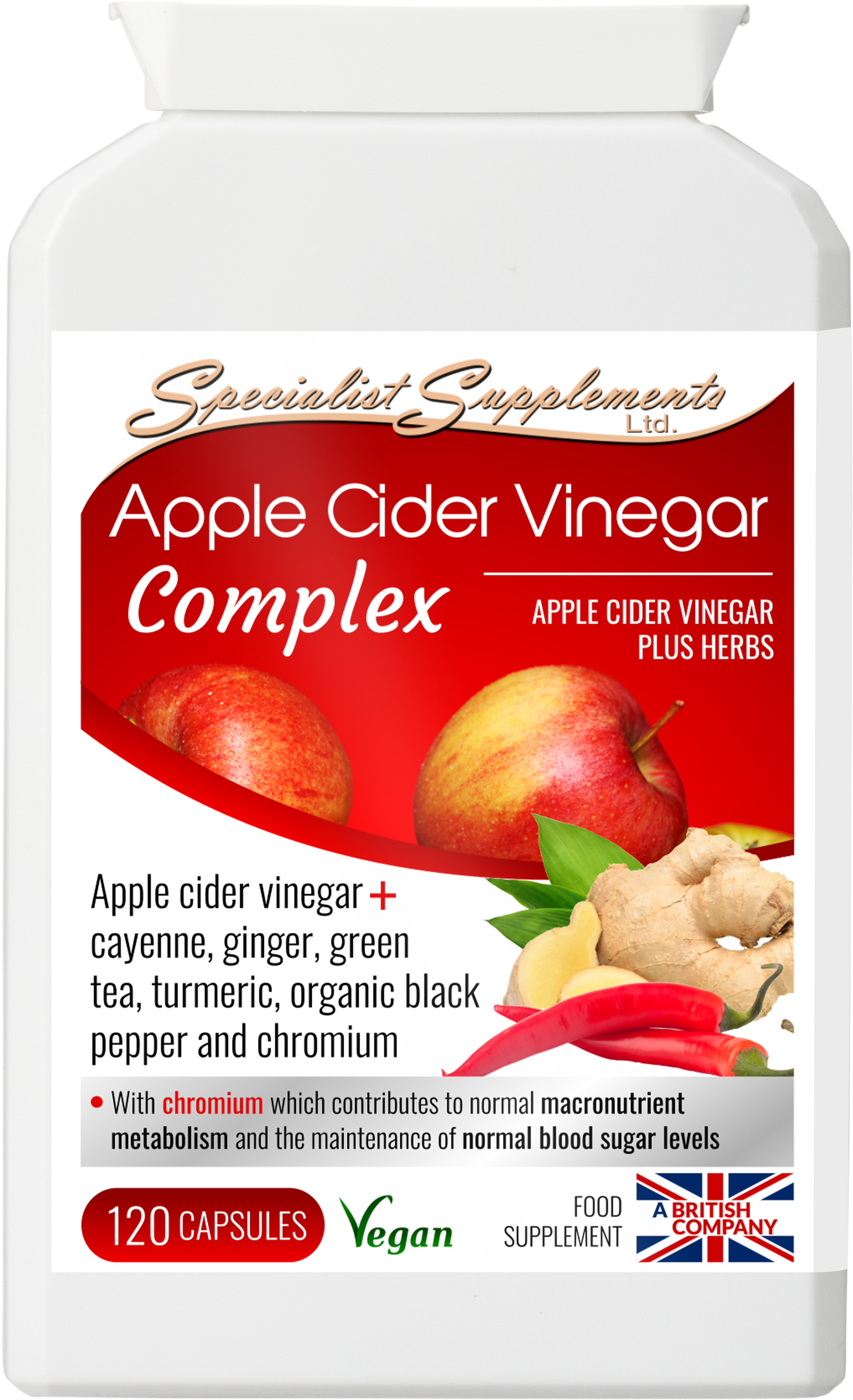 Apple Cider Vinegar Complex - front of pack
