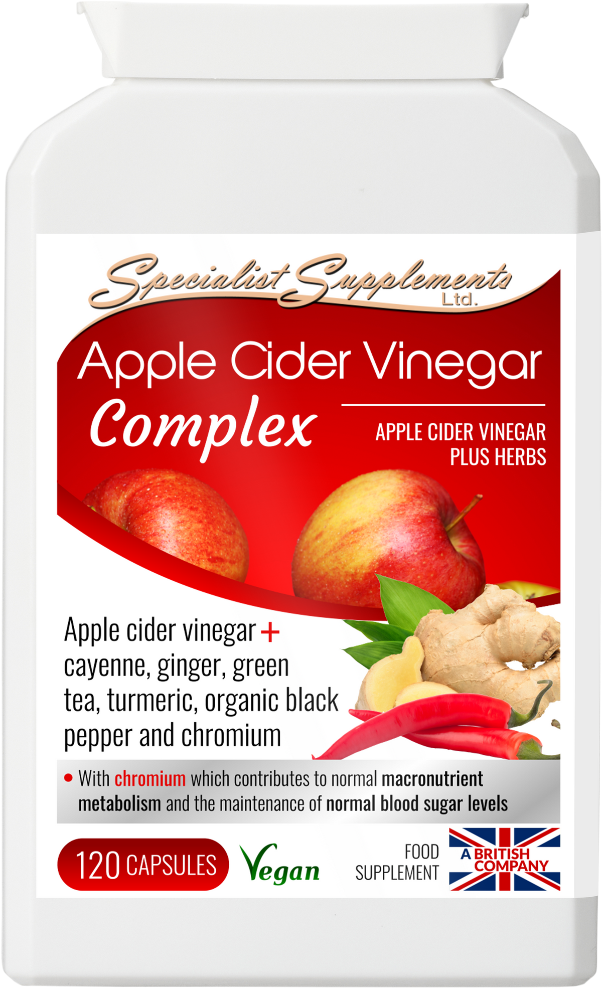 Apple Cider Vinegar Complex - front of pack