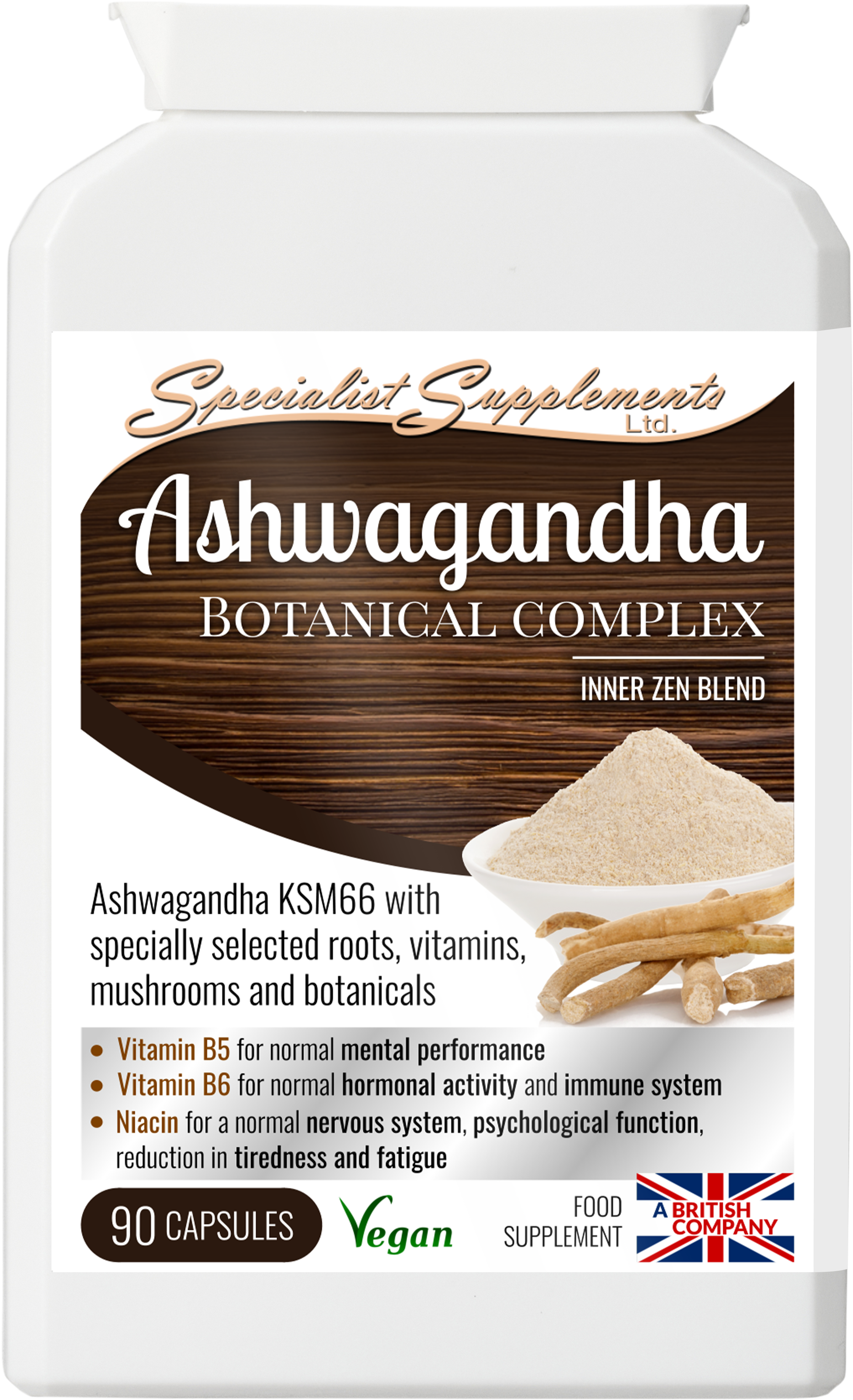Ashwagandha Botanical Complex - front of pack