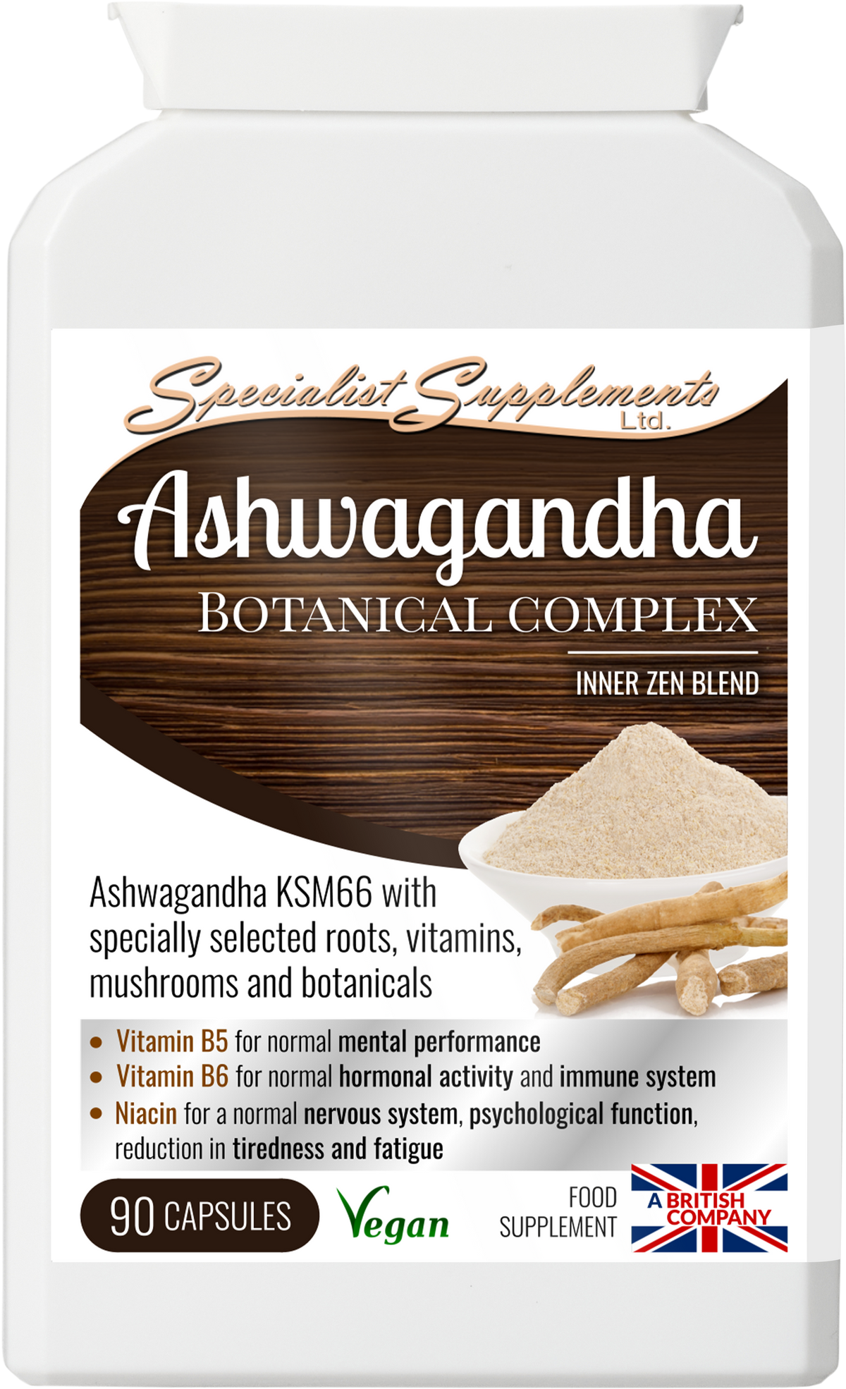 Ashwagandha Botanical Complex - front of pack