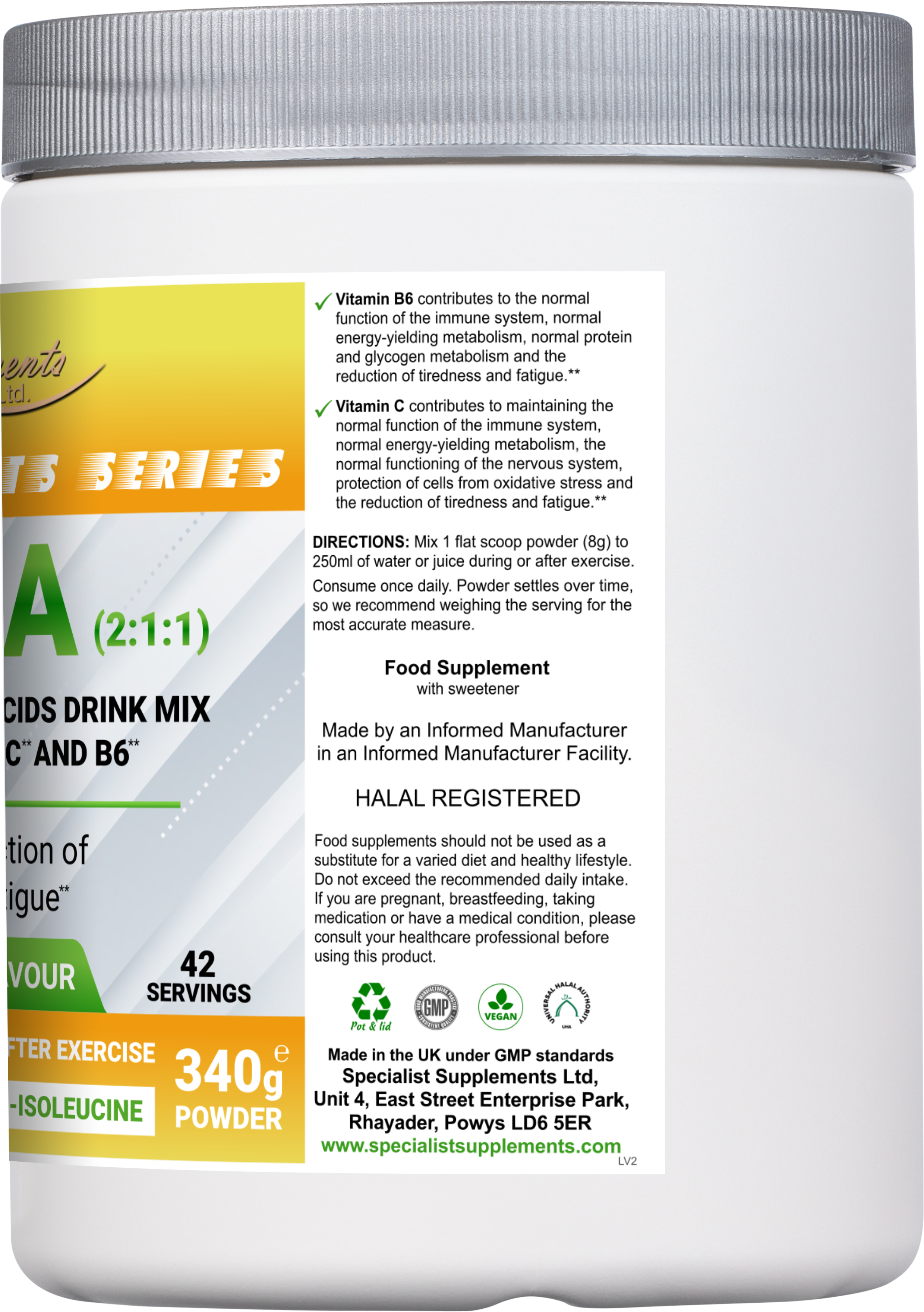 BCAA - right side