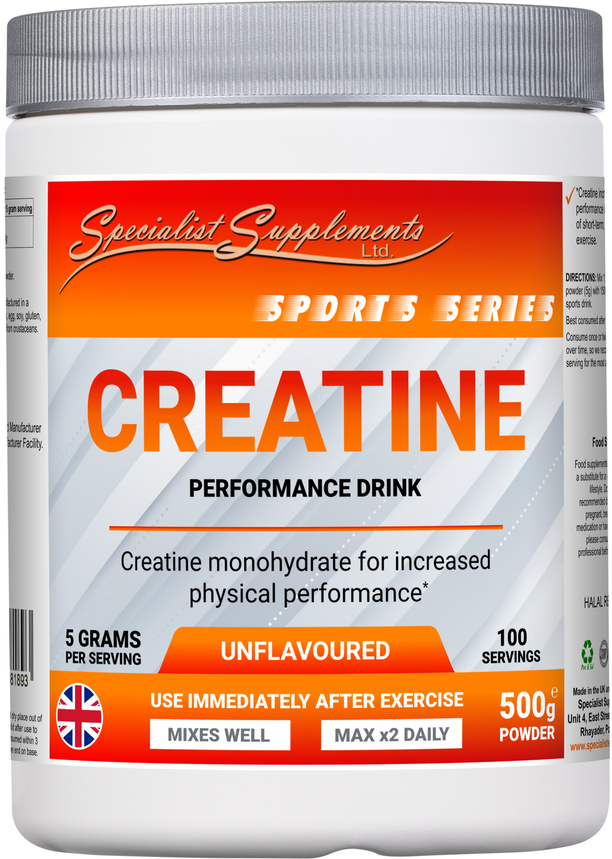 Creatine - front of pack