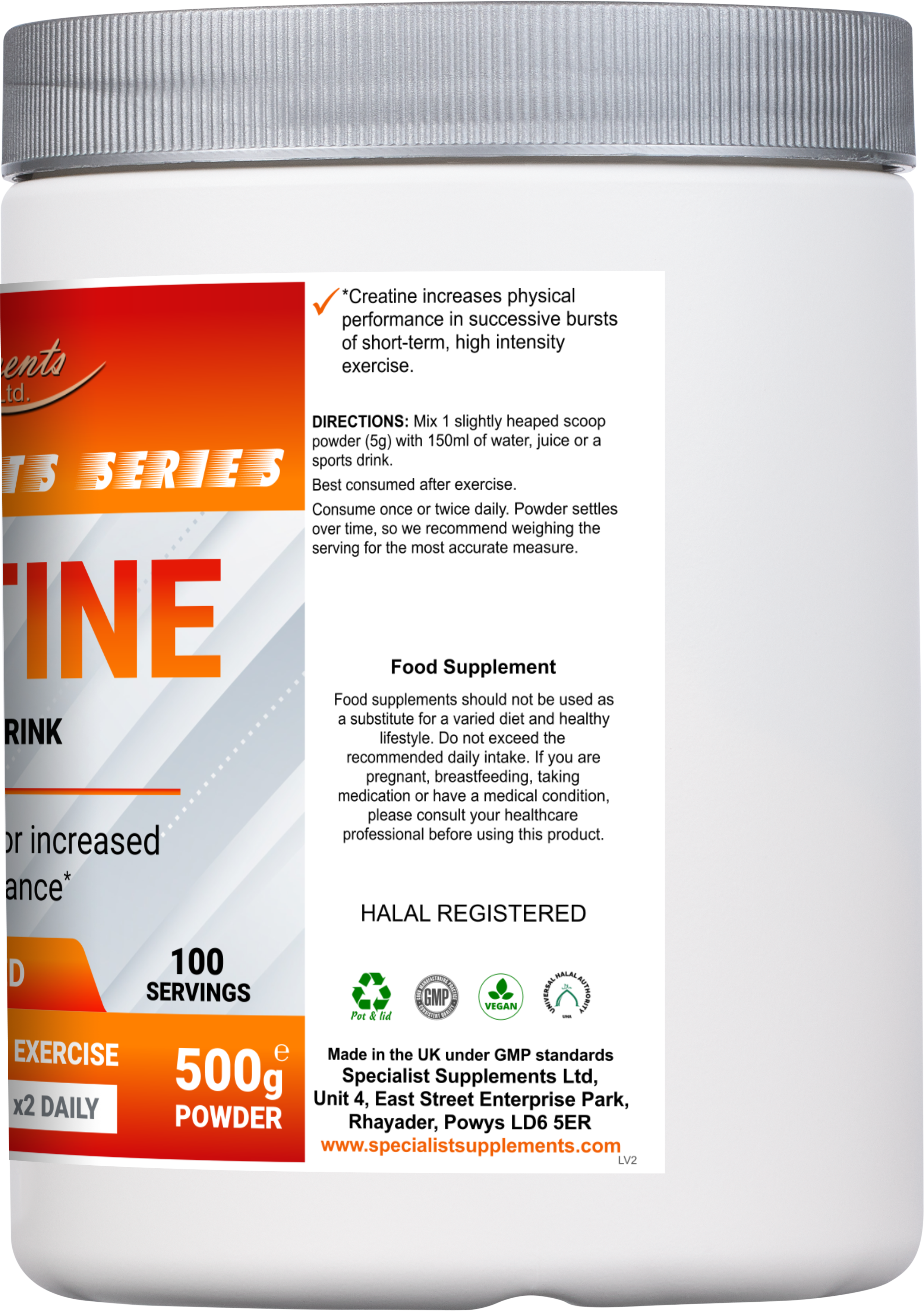 Creatine - right side
