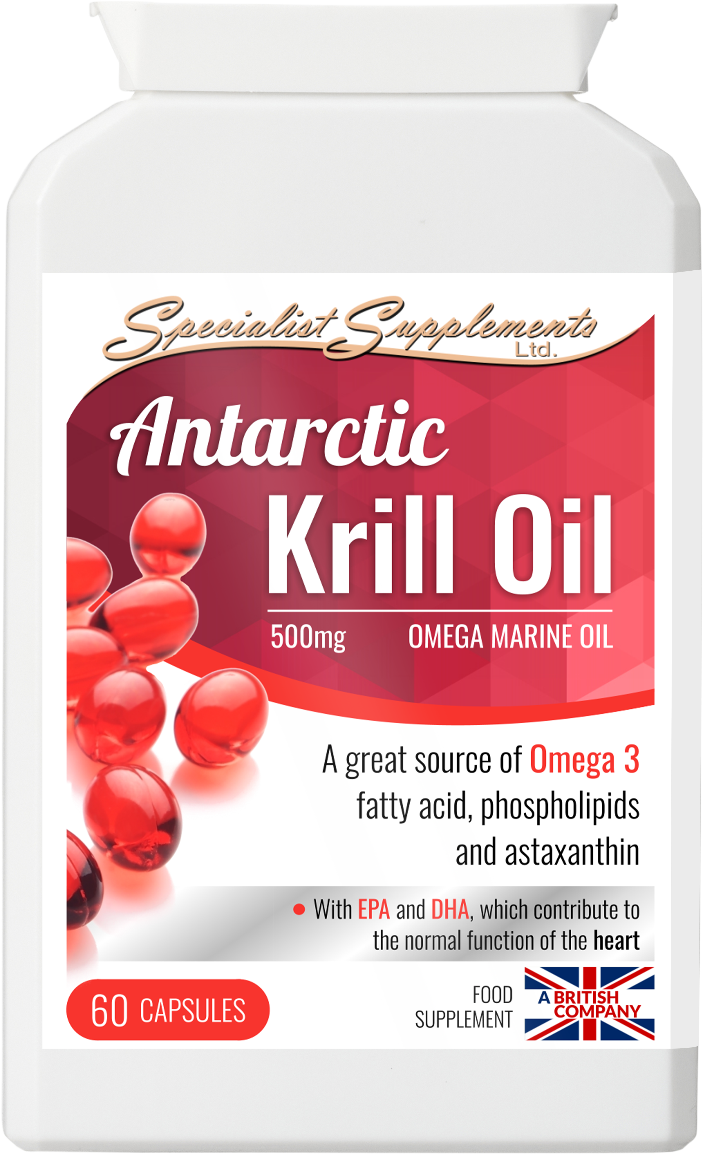 Antarctic Krill Oil - front of pack