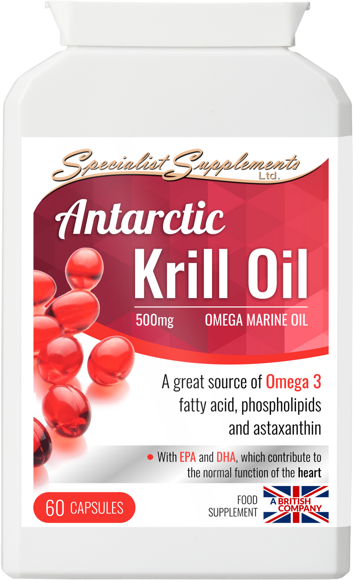 Antarctic Krill Oil - front of pack
