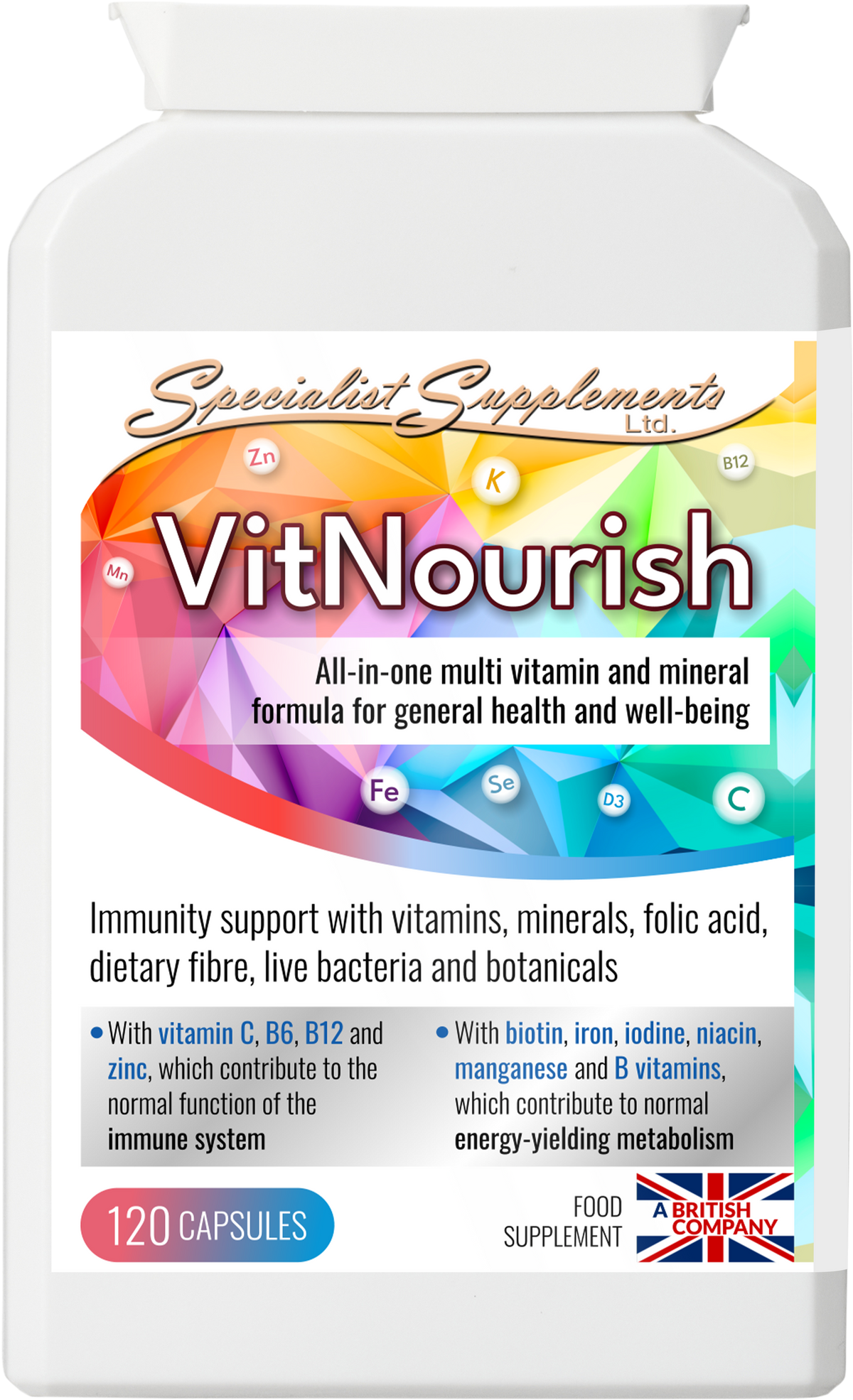 VitNourish - front of pack