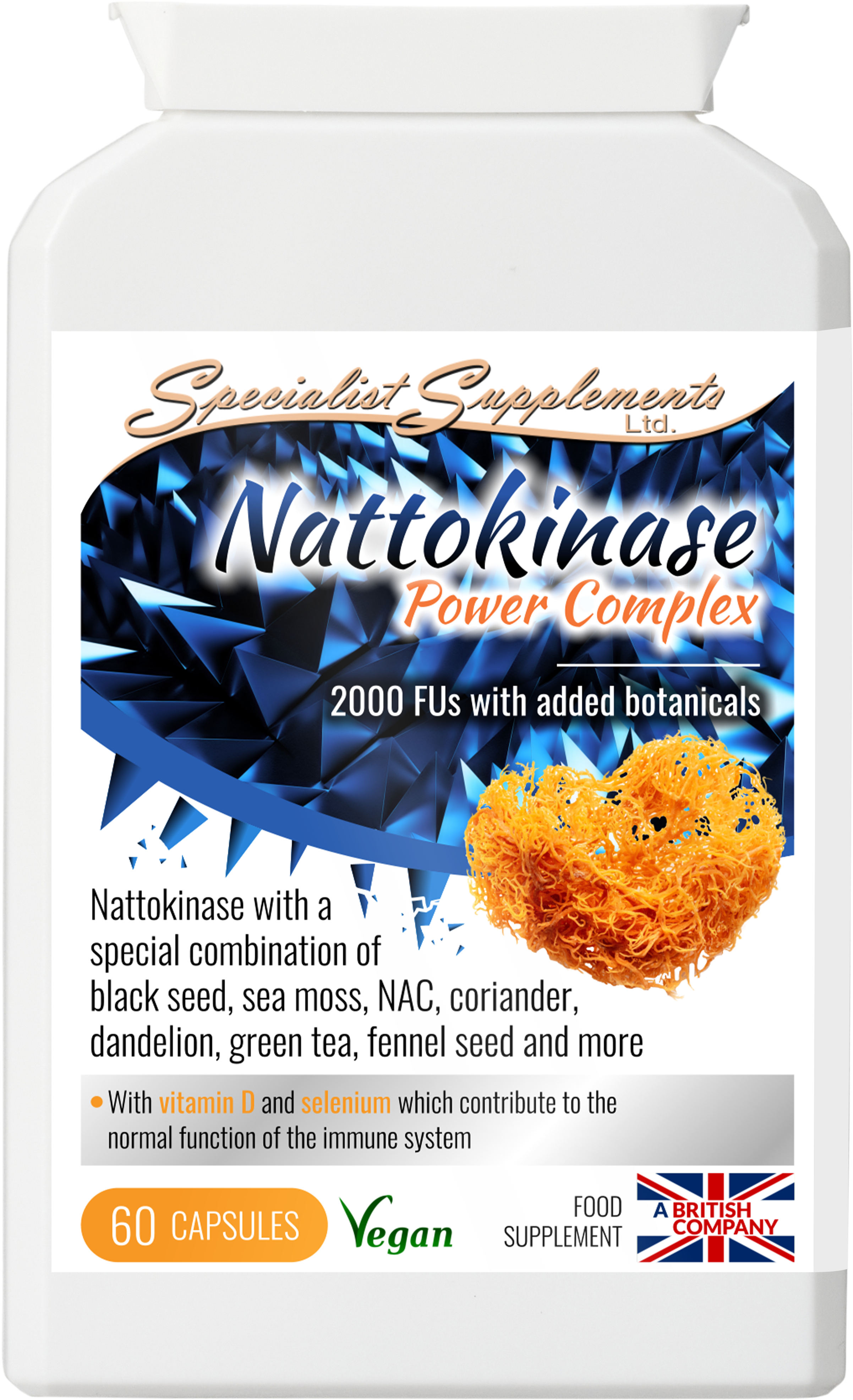 Nattokinase Power Complex - front of pack