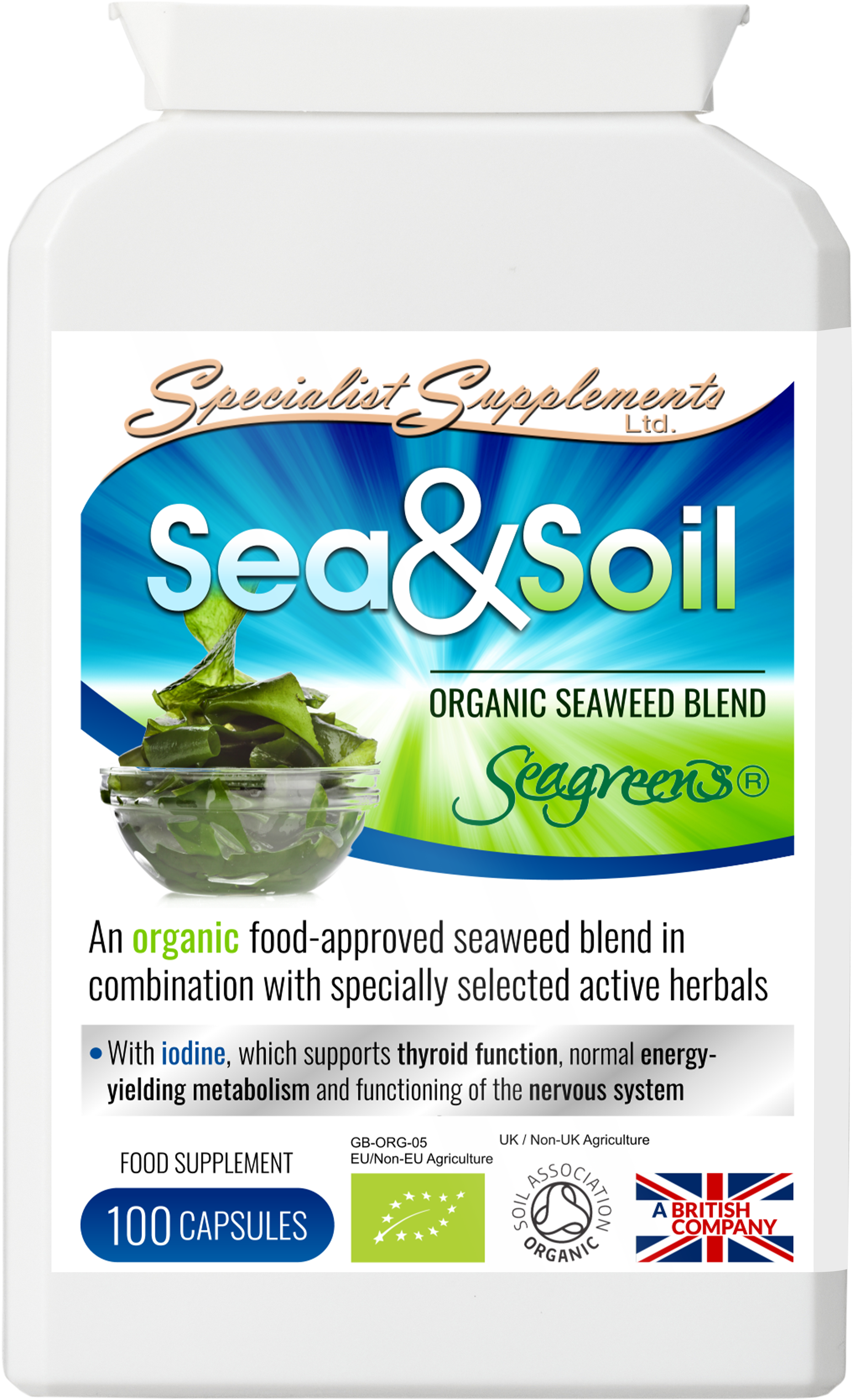 Sea & Soil (ORGANIC) - front of pack