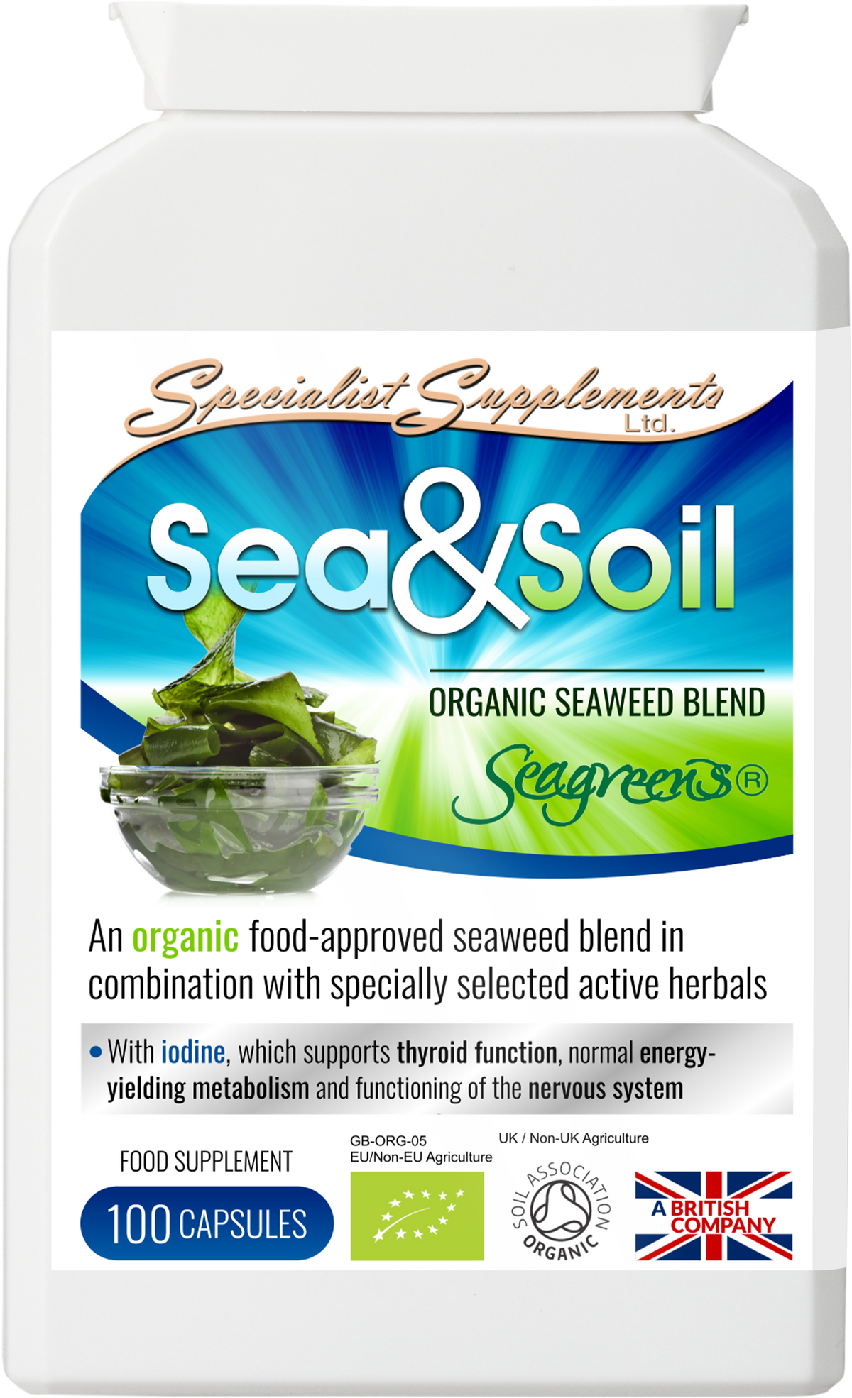 Sea & Soil (ORGANIC) - front of pack