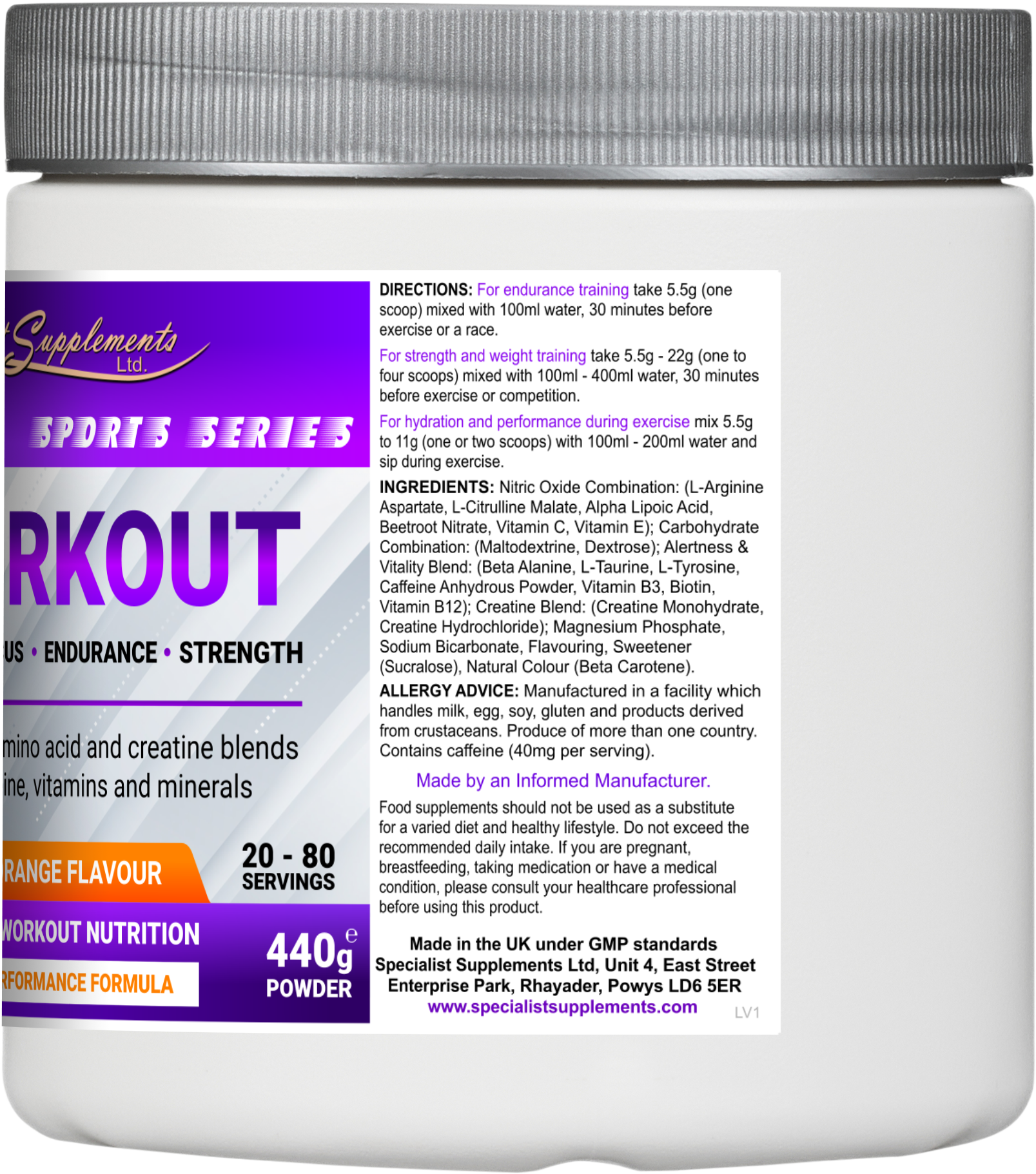 Workout - right side
