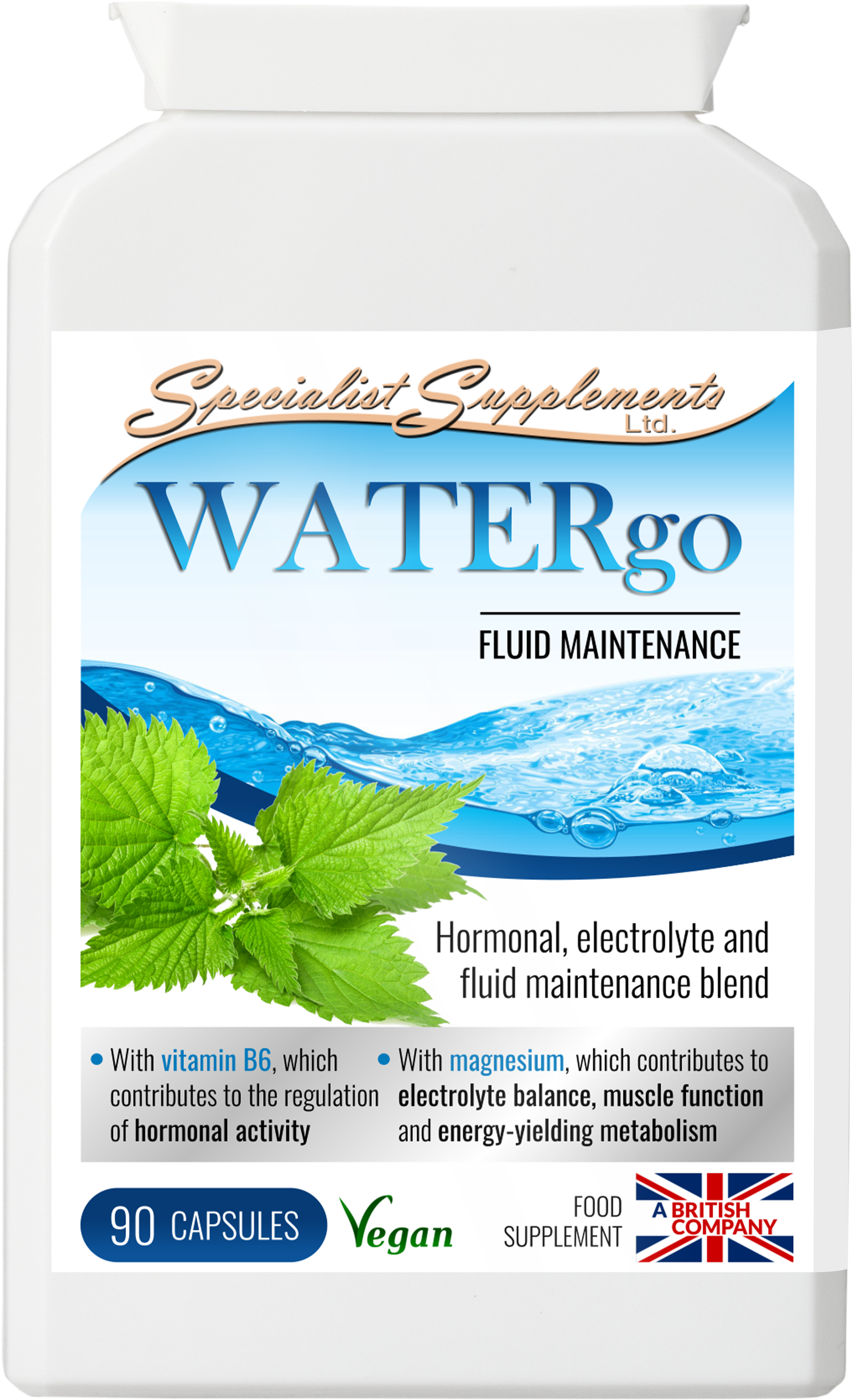 WATERgo - front of pack