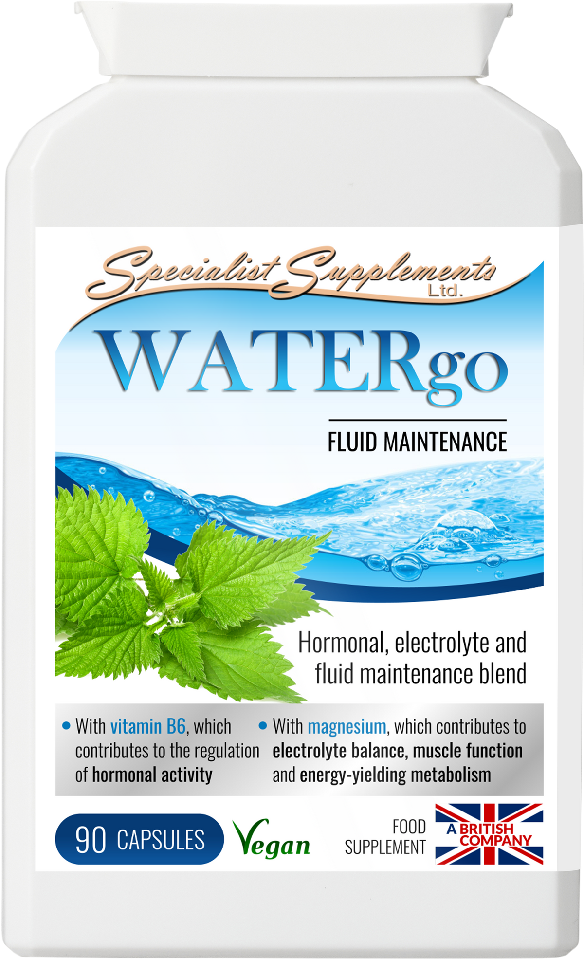 WATERgo - front of pack