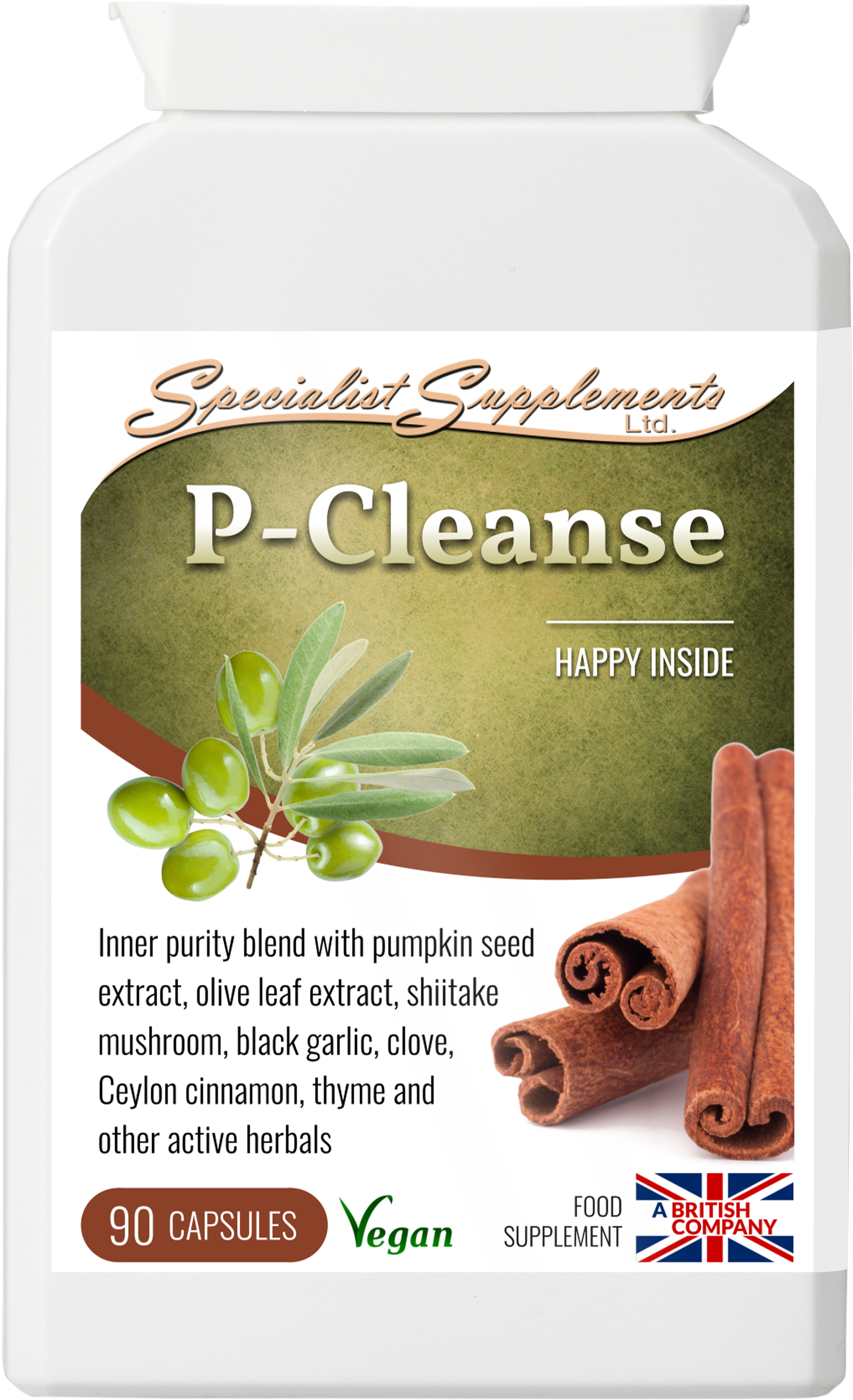 P-Cleanse - front of pack
