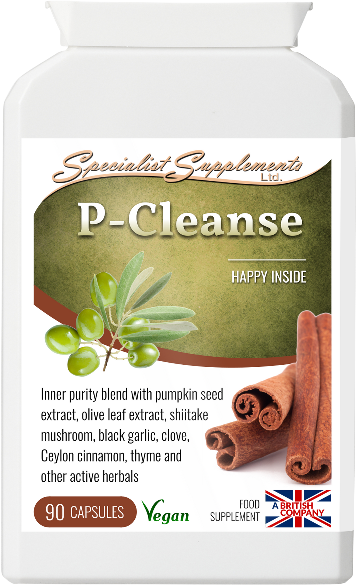 P-Cleanse - front of pack