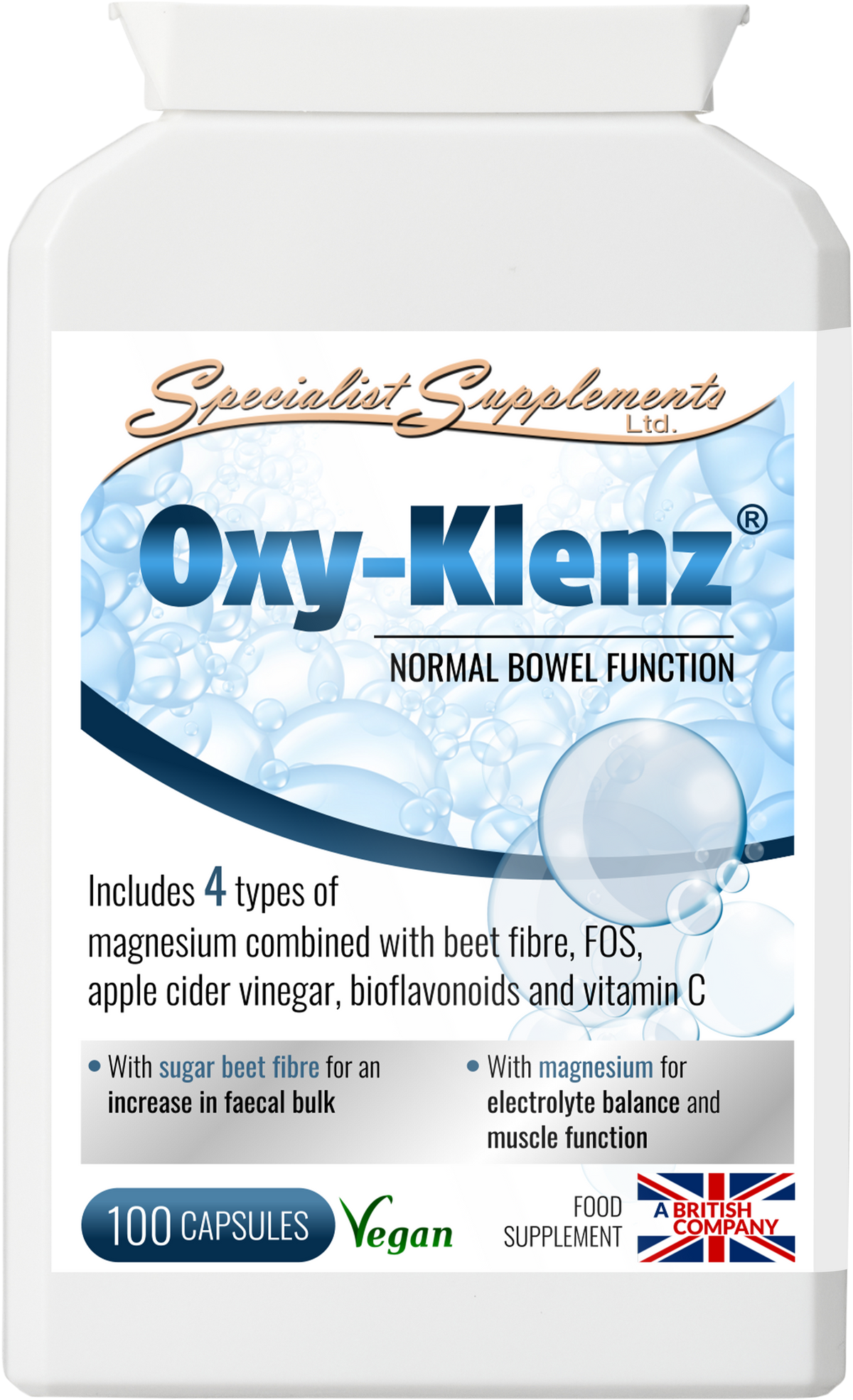 Oxy-Klenz - front of pack