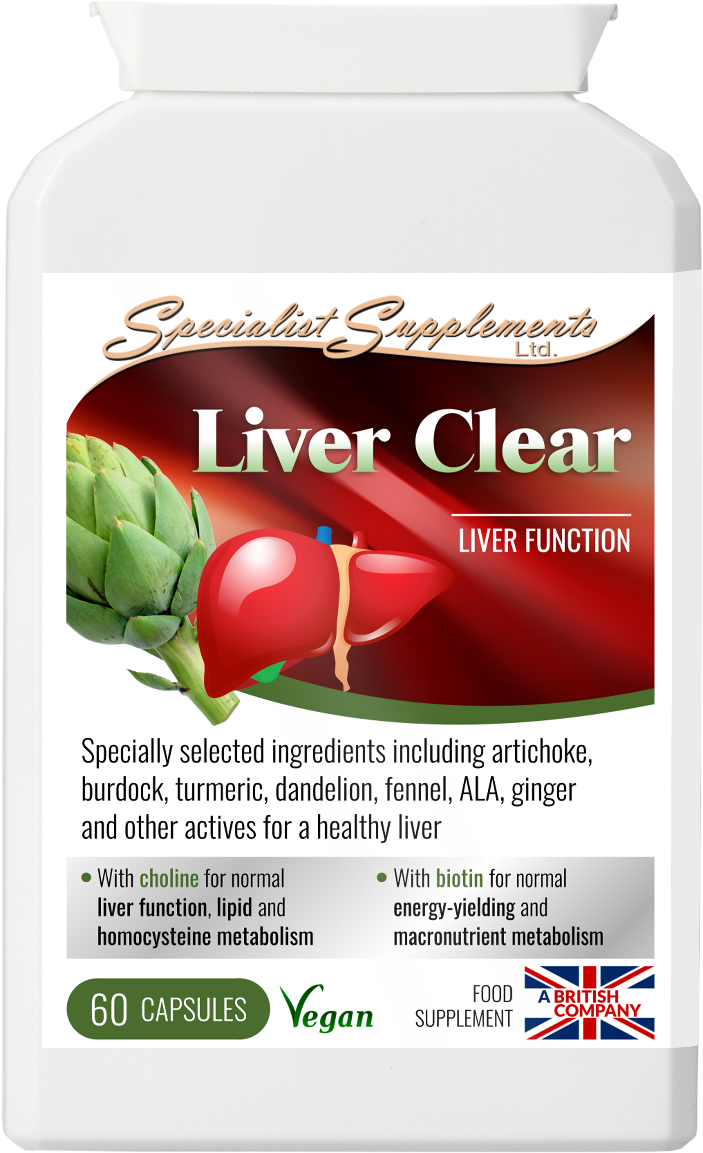 Liver Clear - front of pack