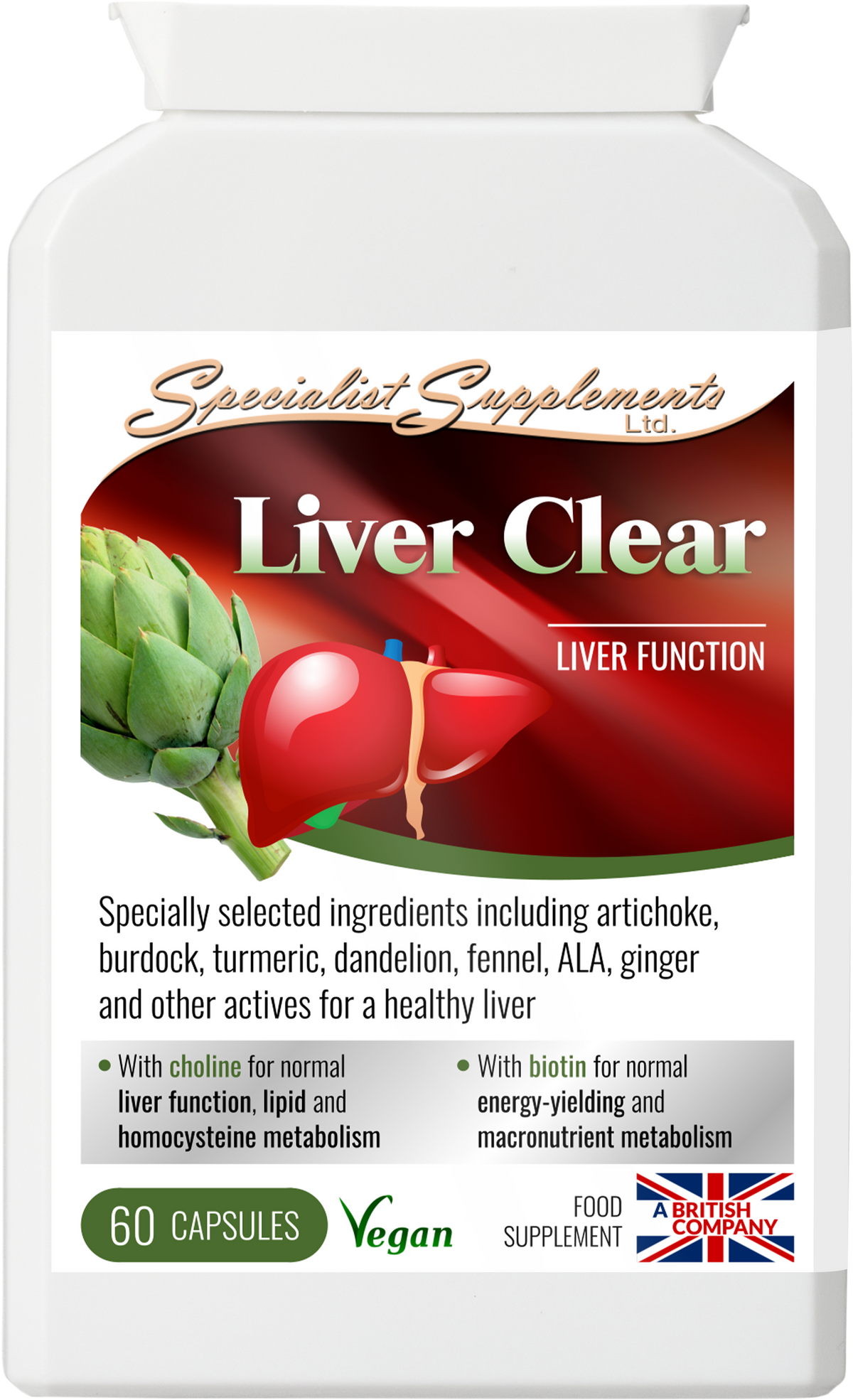 Liver Clear - front of pack