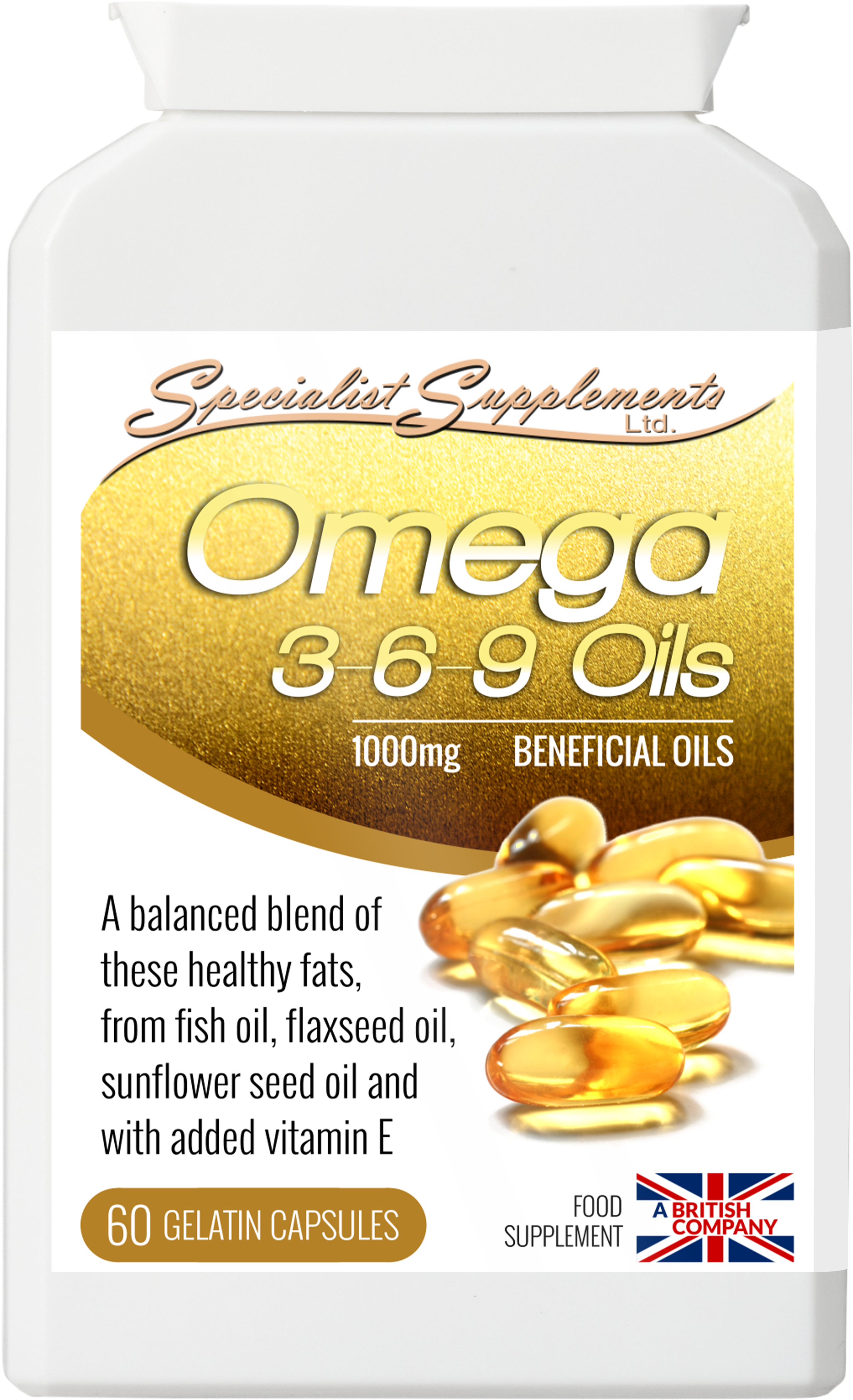 Omega 3-6-9 Oils - front of pack